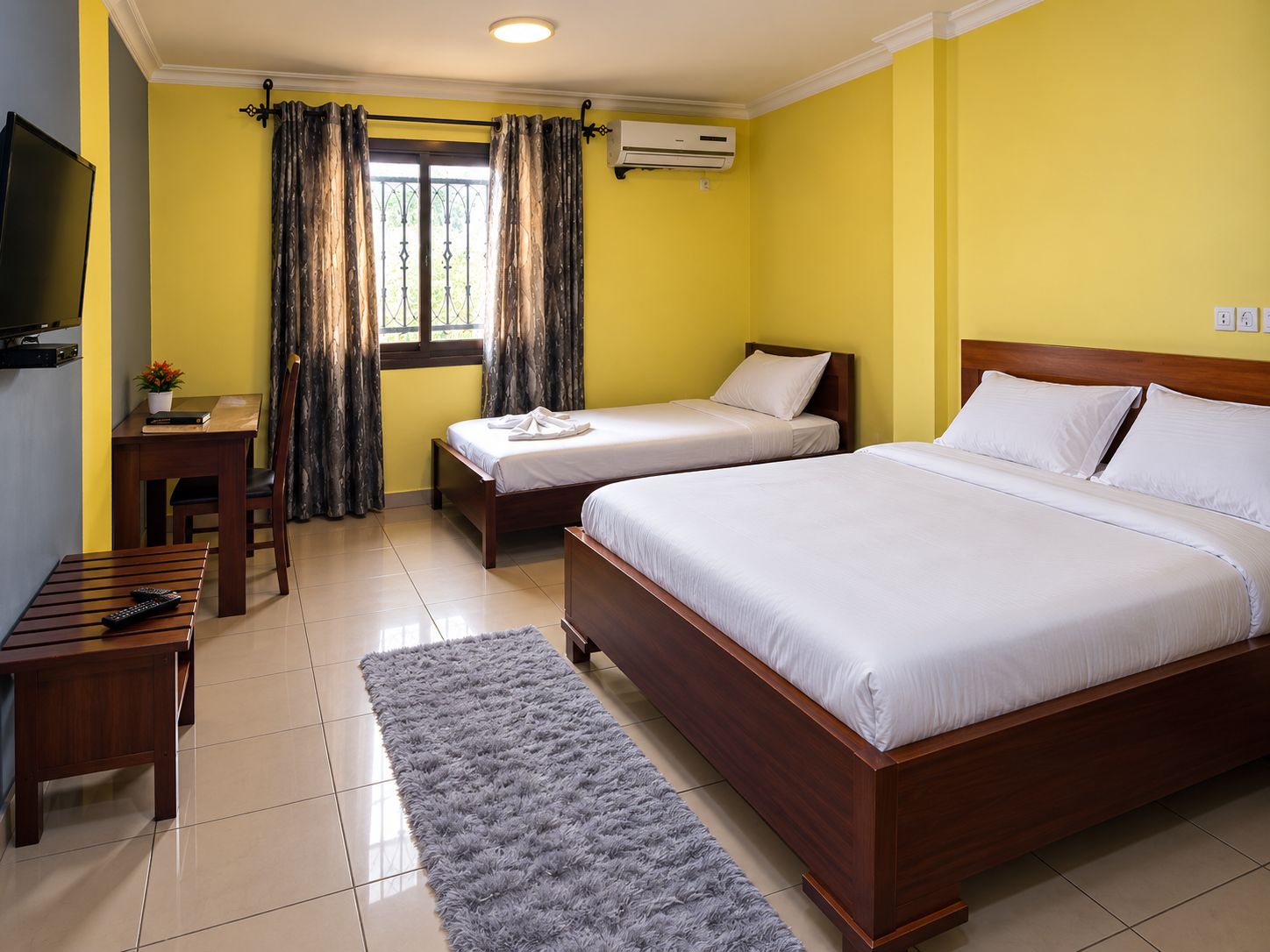 Chambre triple deluxe