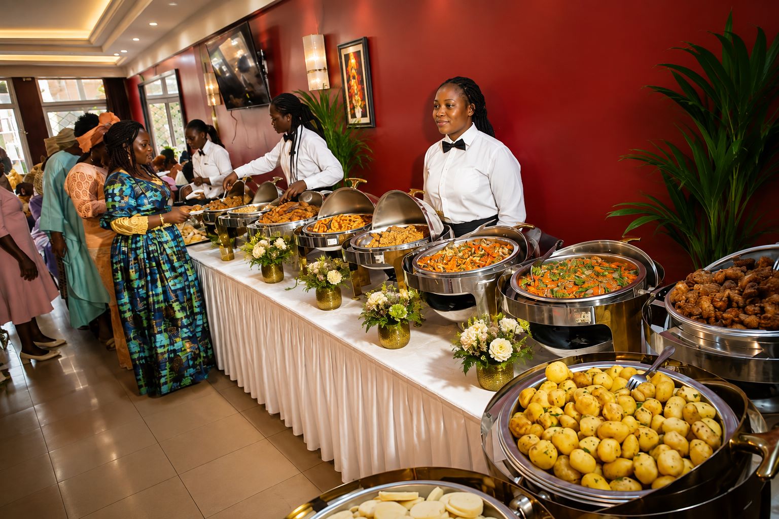 Célébrations au Ngueye Hotel