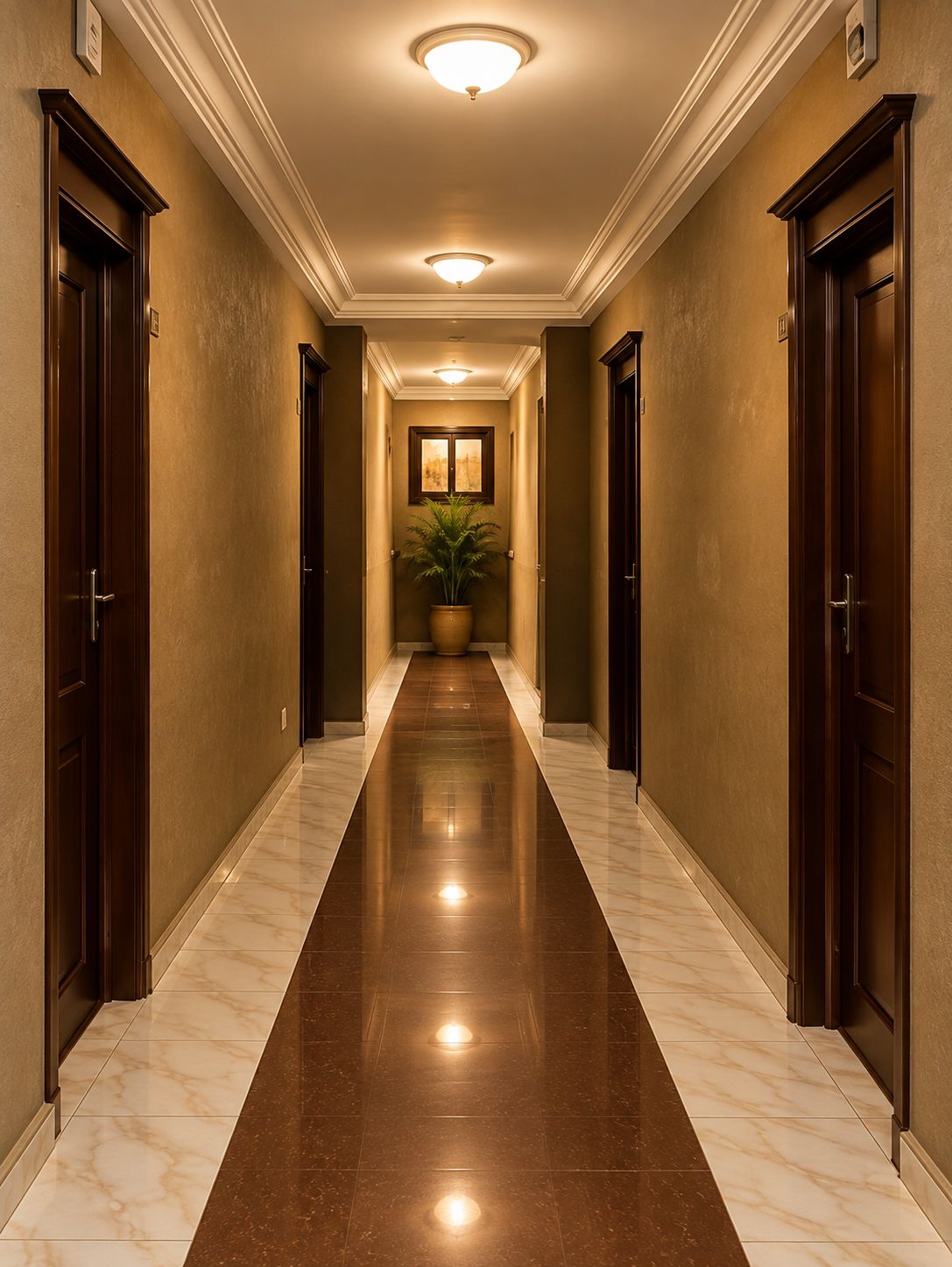 Entrée de la chambre